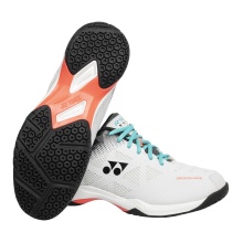 Yonex Buty do Badmintona Power Cushion 50 białe/miętowe męskie